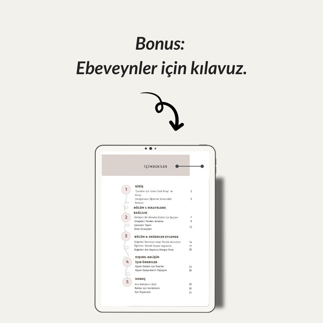 Çocuklar İçin İslami Sesli Kitap