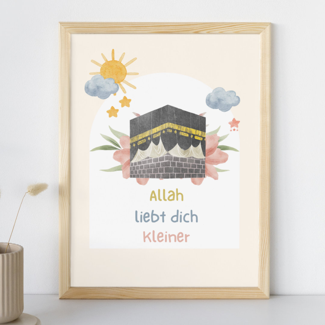 Poster: Schahada, Liebe, Wissen