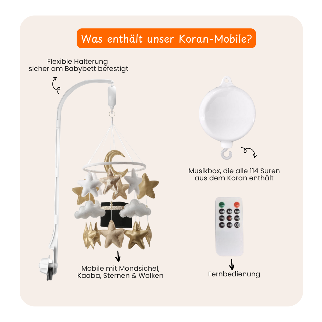 Koran-Mobile für Babys