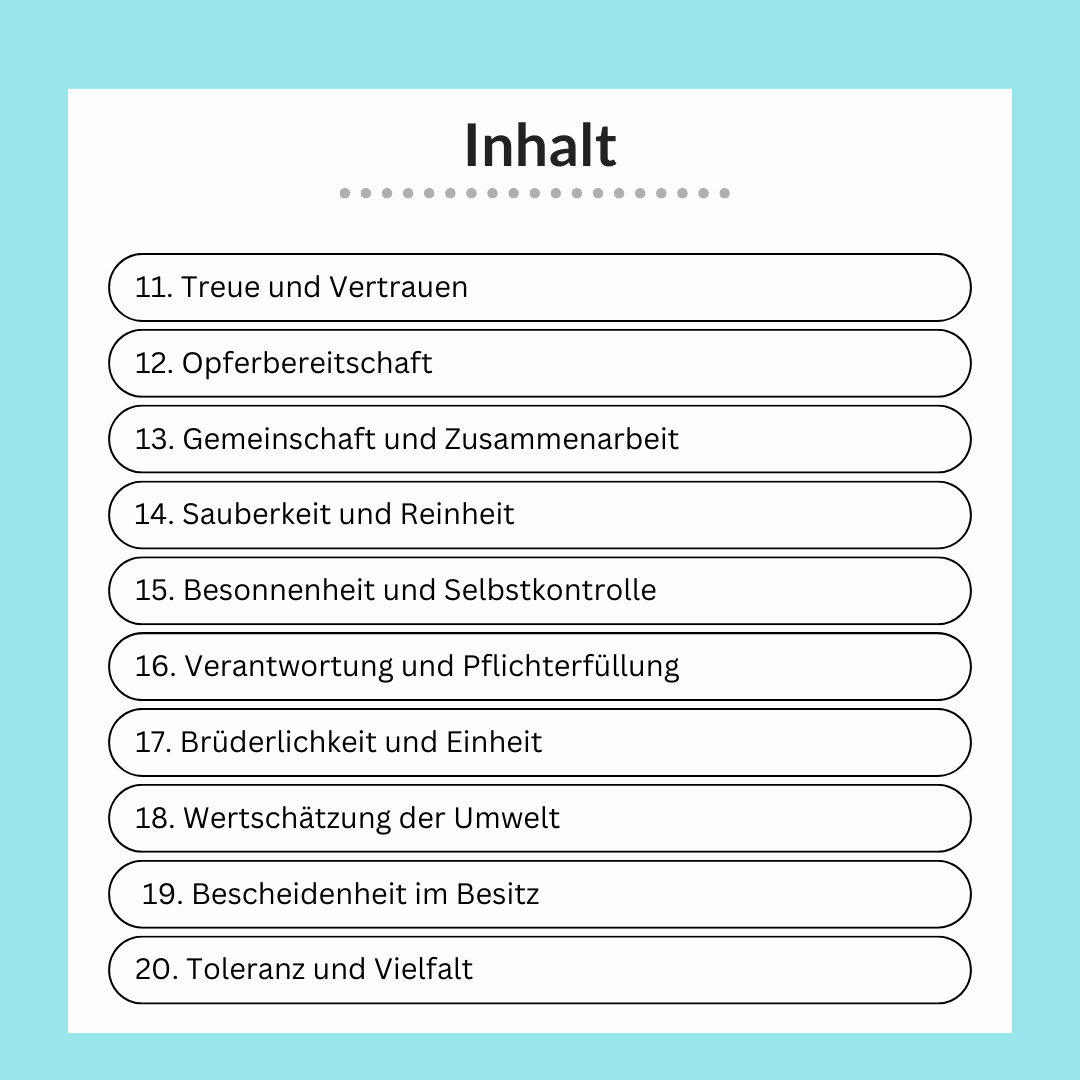 30 Tage Iman Lernen & Gute Taten
