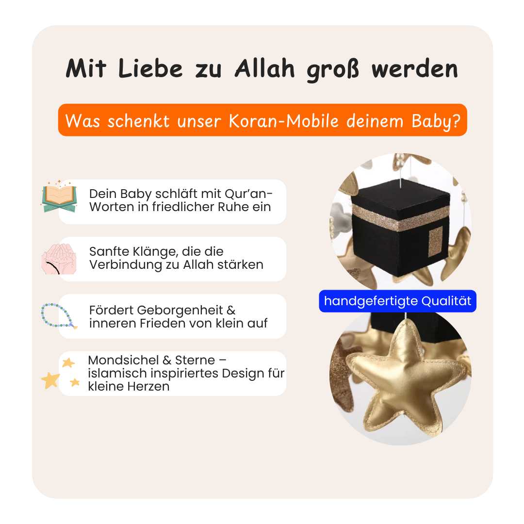 Koran-Mobile für Babys