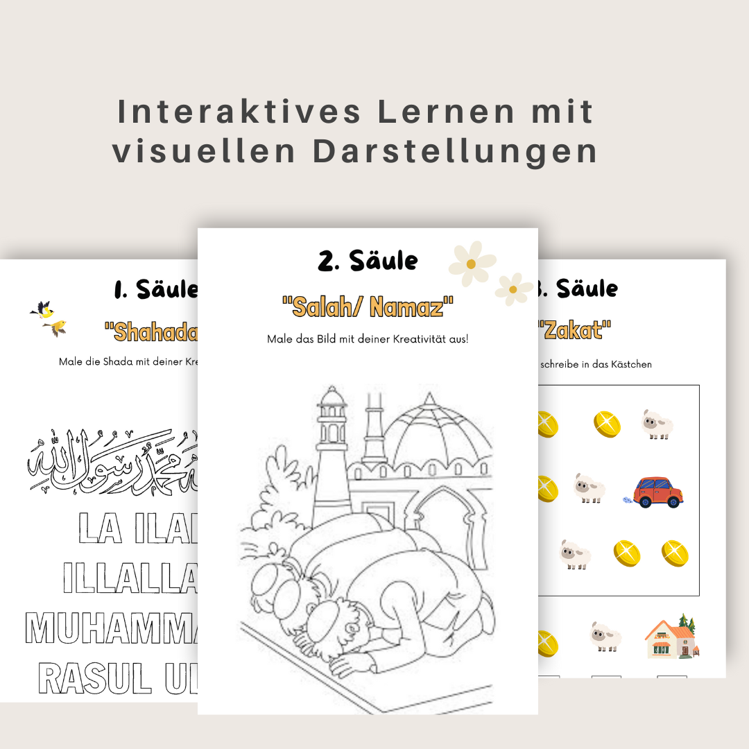 Aktivitätsbuch: 5 Säulen