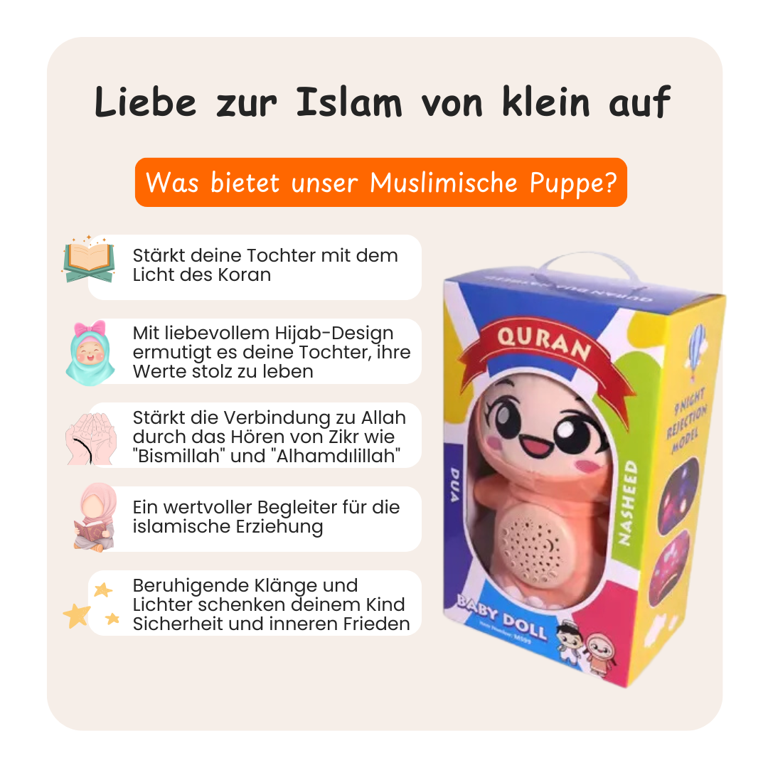 Islamische Puppe Maryam