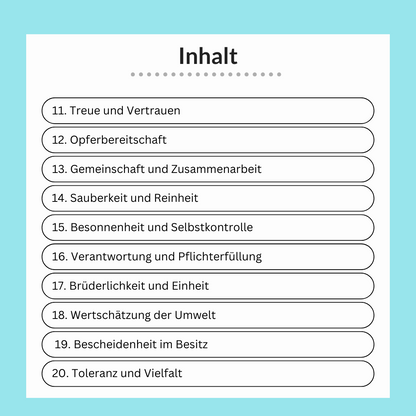 30 Tage Iman Lernen & Gute Taten
