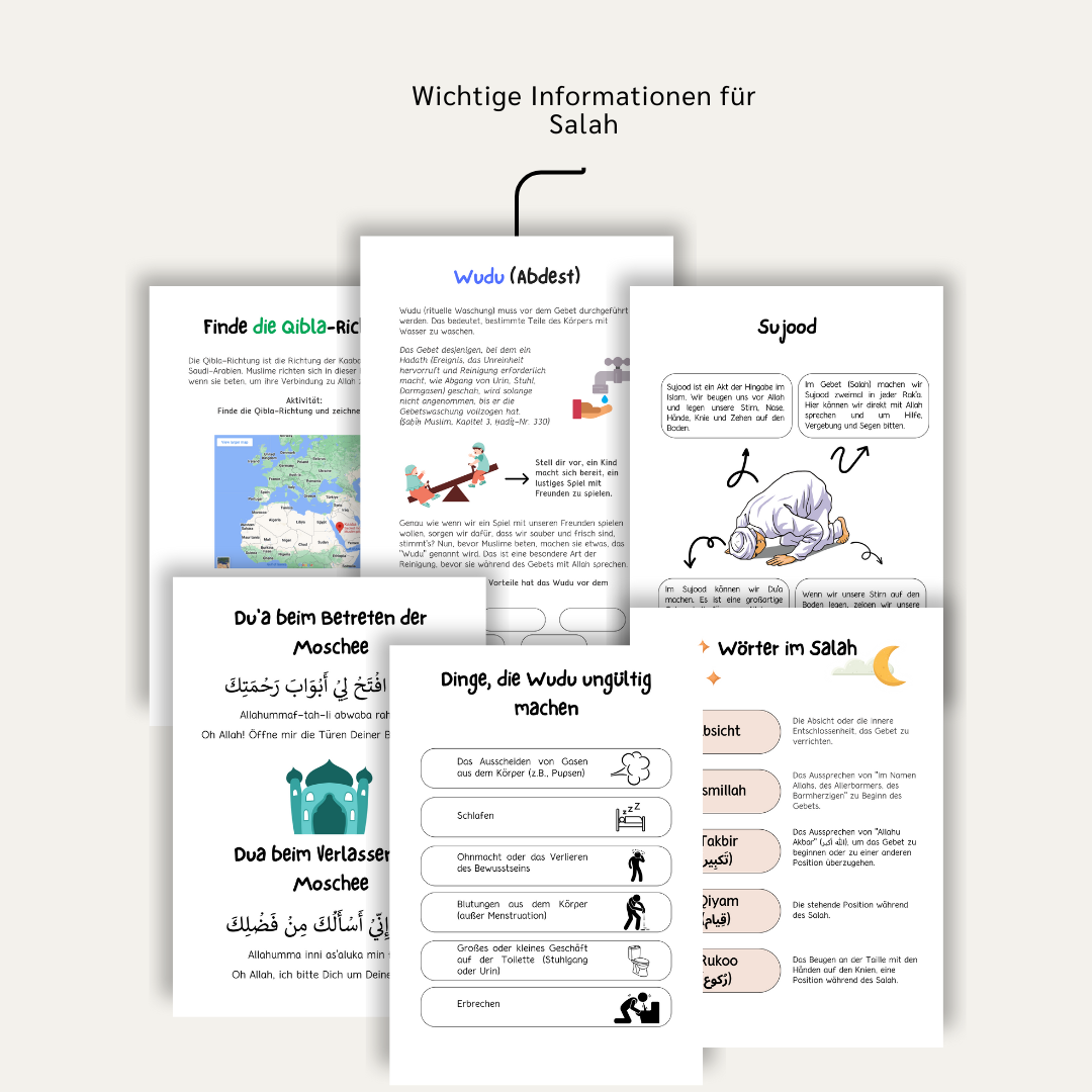 Aktivitätsbuch: Alles über Gebet