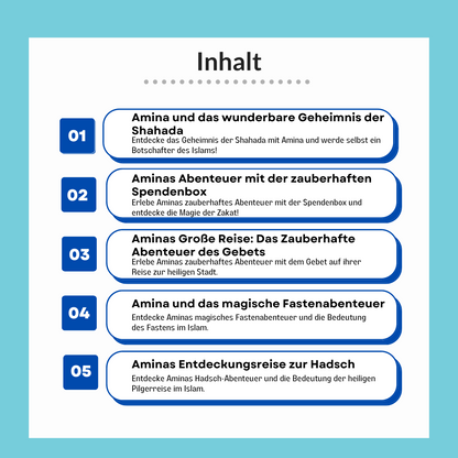 Hörbuch: Amina entdeckt 5 wichtige Grundlagen