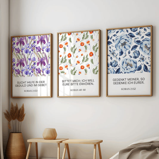 Poster Set: Zitate des Lichts