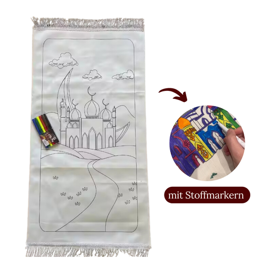 Ausmal-Gebetsteppich