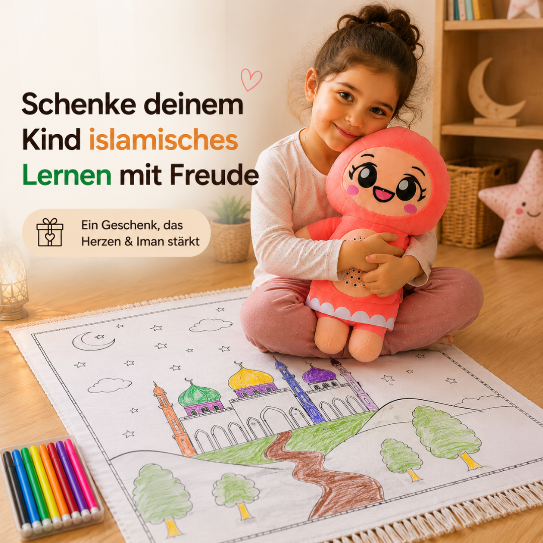 Ausmal-Teppich für Kinder